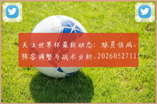 关注世界杯最新动态:球员伤病、阵容调整与战术分析_20260527111751